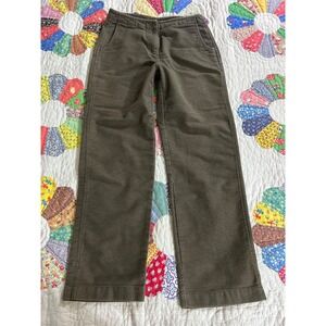 Vintage Women's Woolrich 1478 Pants Loden Heather Green bareback size 6